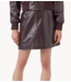 Y.A.S Rok YASKALA HMW LEATHER SKIRT Port Royale