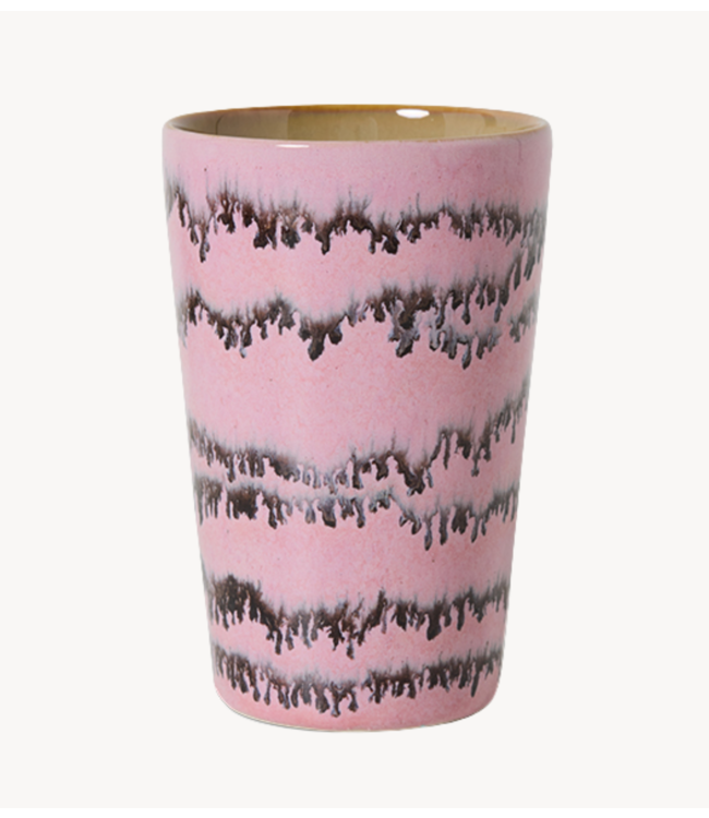 HKLIVING Mok 70s ceramics: tea mug, bubble