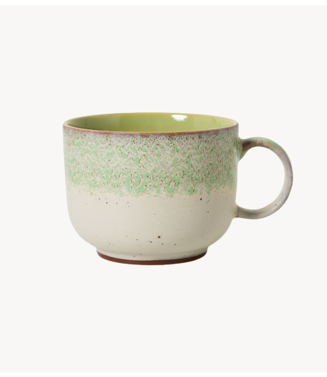 HKLIVING Mok 70s ceramics: tea cup, slush