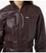Y.A.S Jas YASKALA LS SHORT BOMBER LEATHER JACKET Port Royale