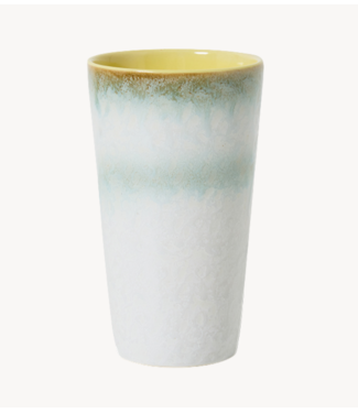 HKLIVING Mok 70s ceramics: latte mug, petal