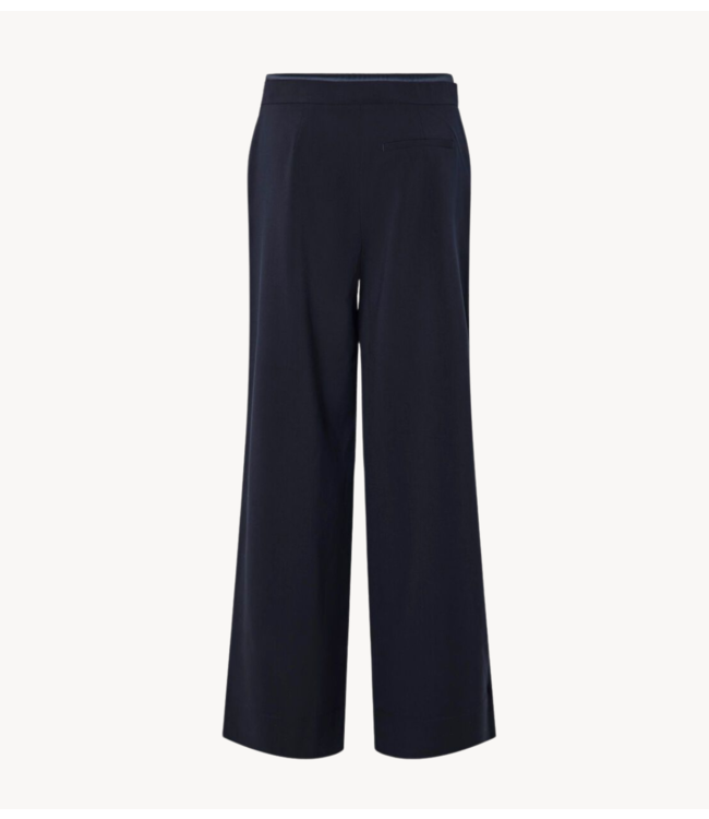 Y.A.S Broek YASTALI MW PANT Navy Blazer