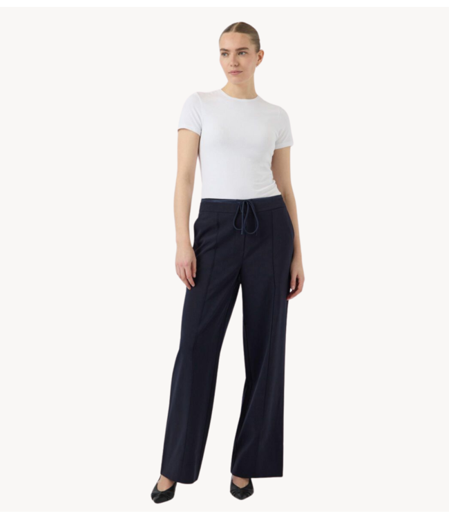 Y.A.S Broek YASTALI MW PANT Navy Blazer