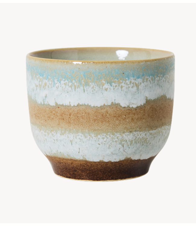 HKLIVING Mok 70s ceramics: café cup, skyline
