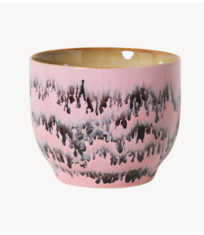 HKLIVING Mok 70s ceramics: café cup, bubble