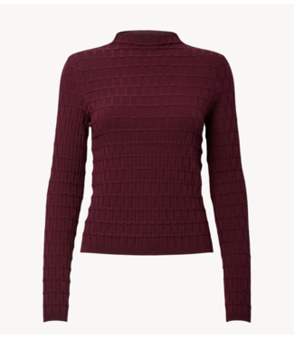 Y.A.S Trui YASTRIXO LS KNIT PULLOVER S. Port Royale