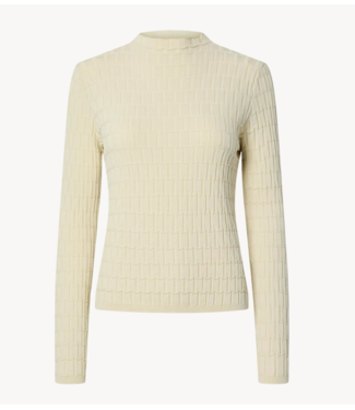 Y.A.S Trui YASTRIXO LS KNIT PULLOVER S. Birch