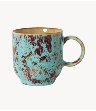 HKLIVING Mok 70s ceramics: café mug, patina