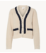 Y.A.S Vest YASARINA LS KNIT CARDIGAN S. Birch Navy Blazer