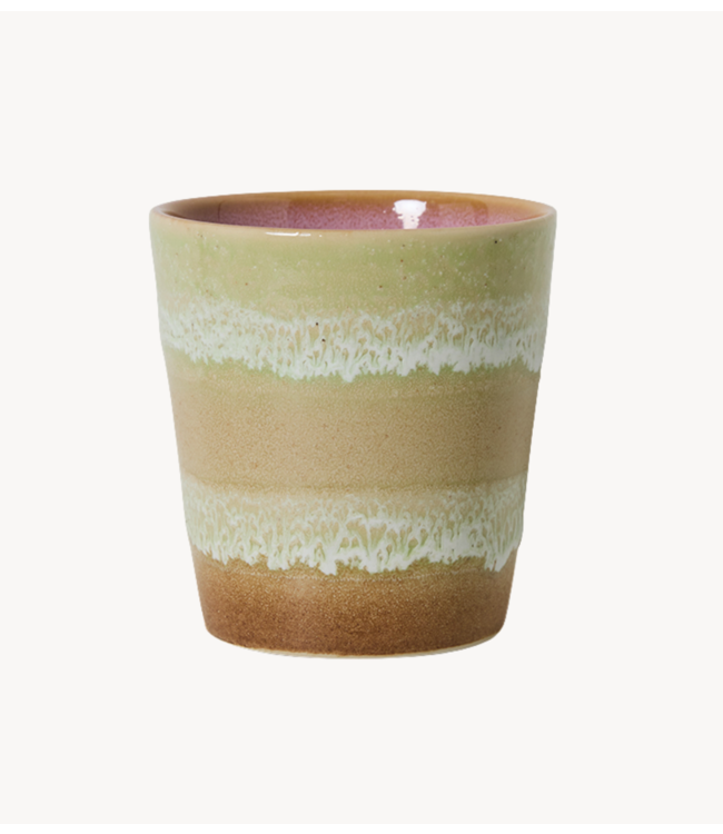 HKLIVING Mok 70s ceramics: coffee mug, umber