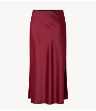 Y.A.S Rok YASPELLA HW MAXI SKIRT S. NOOS Tibetan Red