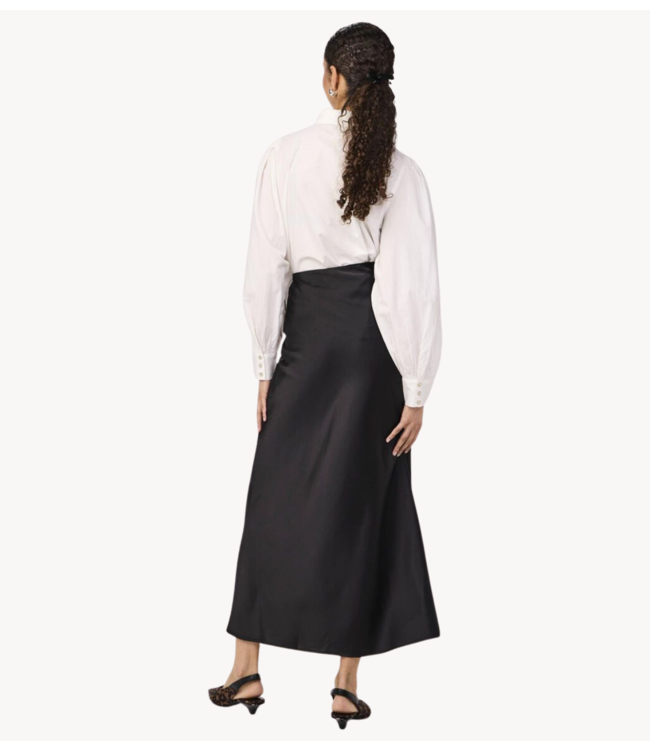 Y.A.S Rok YASPELLA HW MAXI SKIRT S. NOOS Black