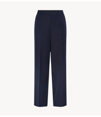 Y.A.S Broek YASMIDNIGHT WIDE MW PANT S. Navy Blazer