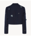Y.A.S Blazer YASMIDNIGHT LS SHORT BLAZER S. Navy Blazer