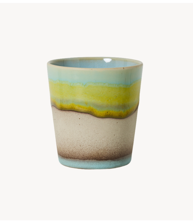 HKLIVING Mok 70s ceramics: coffee mug, glint
