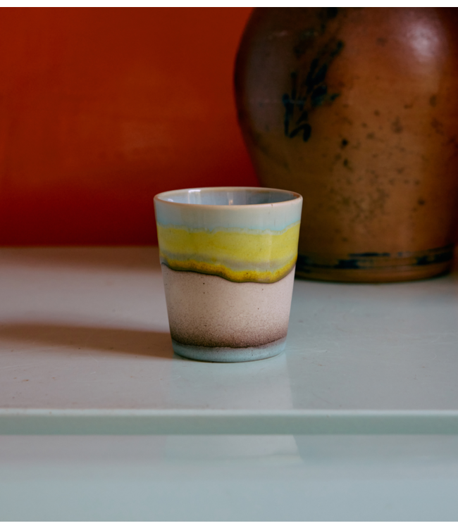 HKLIVING Mok 70s ceramics: coffee mug, glint