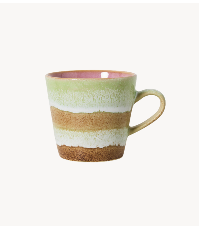 HKLIVING Mok 70s ceramics: americano mug, umber