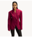 Refined Department Blazer ladies woven fitted blazer MILEY bordeaux