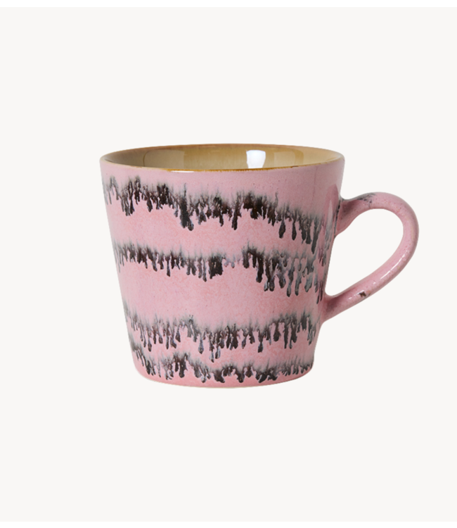 HKLIVING Mok 70s ceramics: cappuccino mug, bubble
