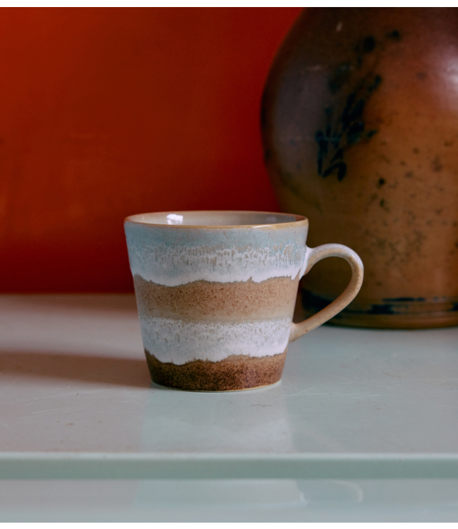 HKLIVING Mok 70s ceramics: cappuccino mug, skyline