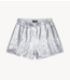 Refined Department Broek ladies knitted sequin shorts ALICE silver