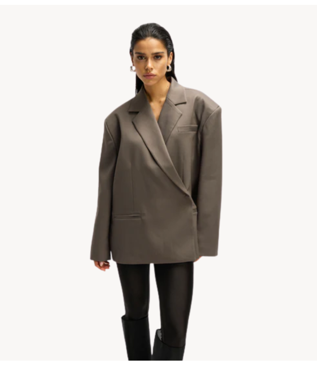 Refined Department Legging ladies knitted fitted legging ANNA black