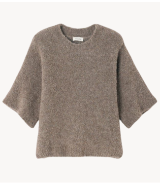 American Vintage Trui Zolly taupe chine
