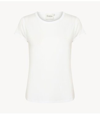 My Essential Wardrobe Top 16 THE MODAL TEE NOOS Bright White