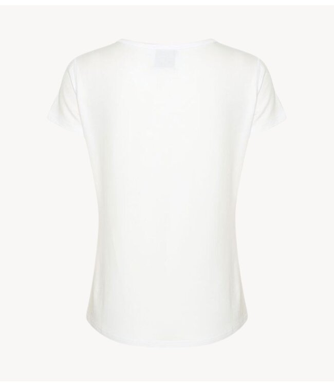 My Essential Wardrobe Top 16 THE MODAL TEE NOOS Bright White