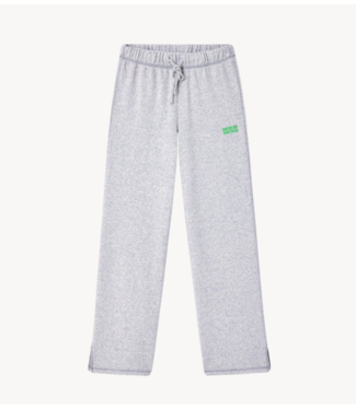 American Vintage Broek Joggings Evona gris clair chine