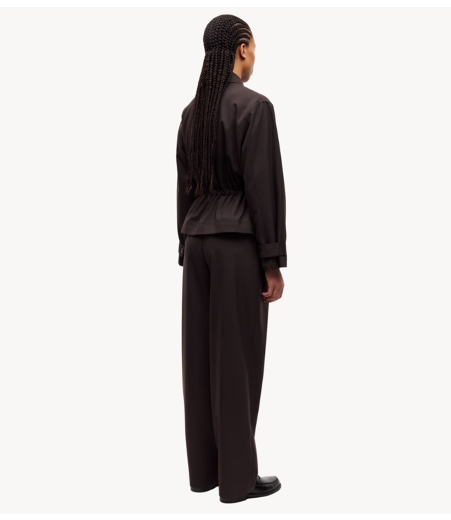 Samsøe Samsøe Broek SAAGNETA TROUSERS 14930 Black Coffee