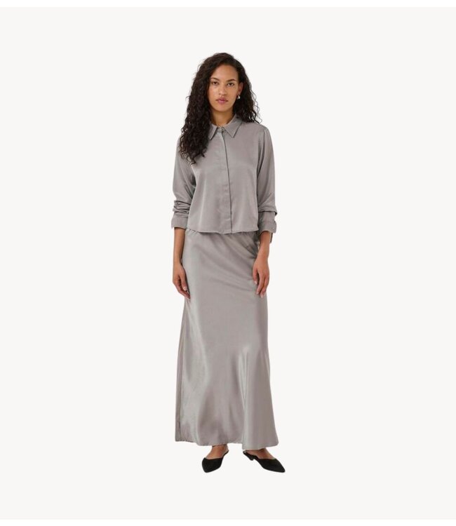 My Essential Wardrobe Rok EstelleMW Long Skirt Moon Mist