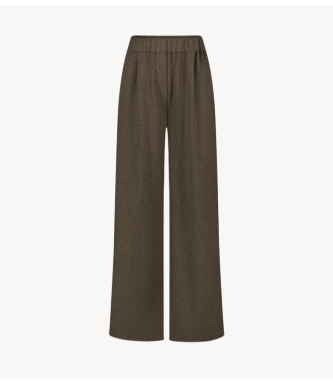 BY-BAR Broek benji tweed pants latte