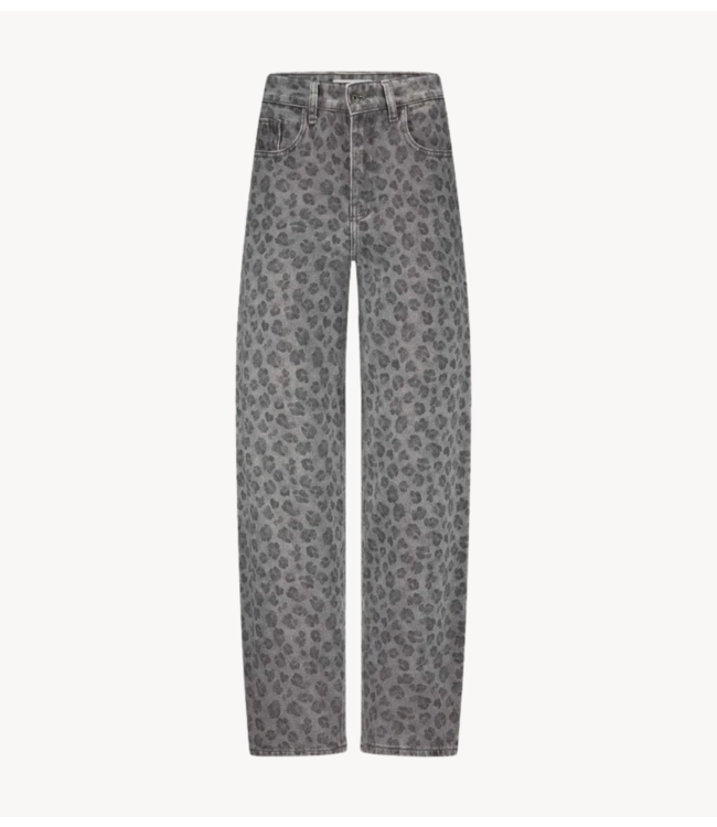 BY-BAR Broek lew grey cheetah pants grey cheetah