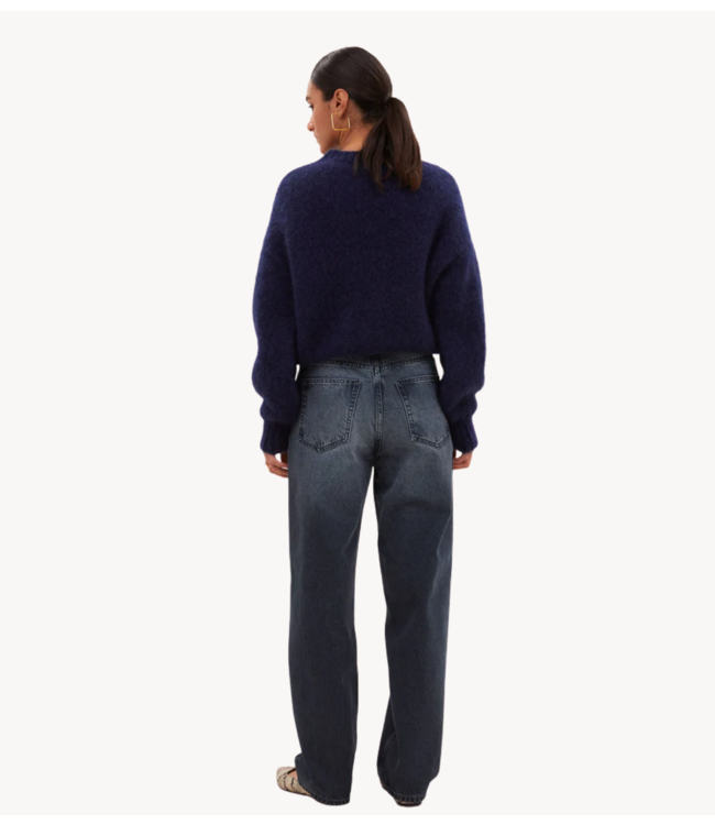 BY-BAR Broek lew dark denim pants dark denim