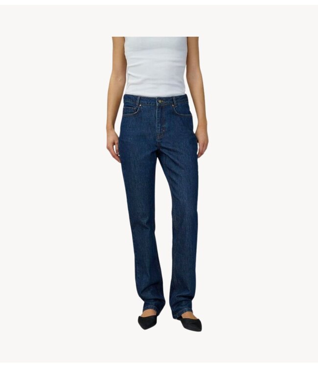 My Essential Wardrobe Jeans 07 THE ISA 139 HIGH STRAIGHT Dark Blue U NOOS 32