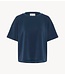 My Essential Wardrobe Top HelleMW EMB Boxy Tee After Midnight