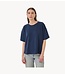 My Essential Wardrobe Top HelleMW EMB Boxy Tee After Midnight