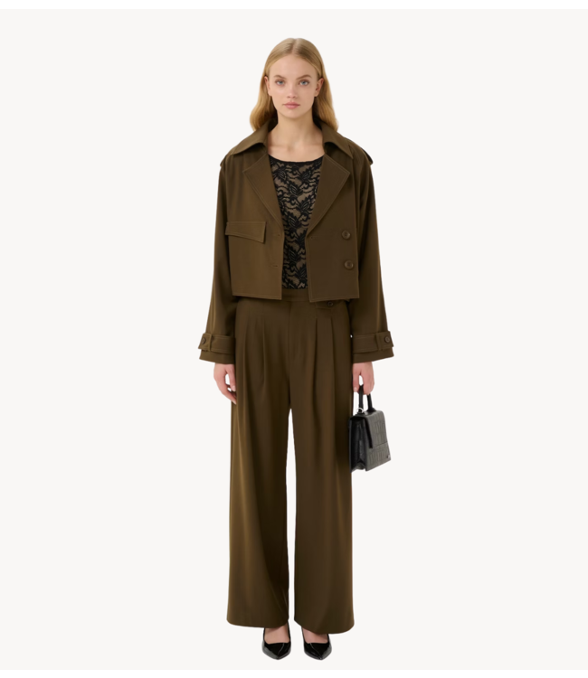 Gestuz Jacket GZedina short jacket Dark Beech