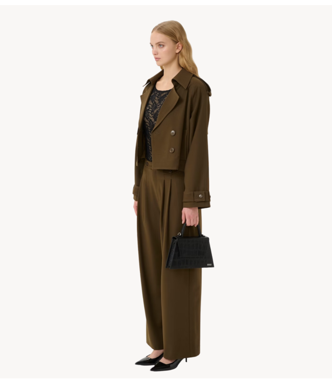 Gestuz Jacket GZedina short jacket Dark Beech