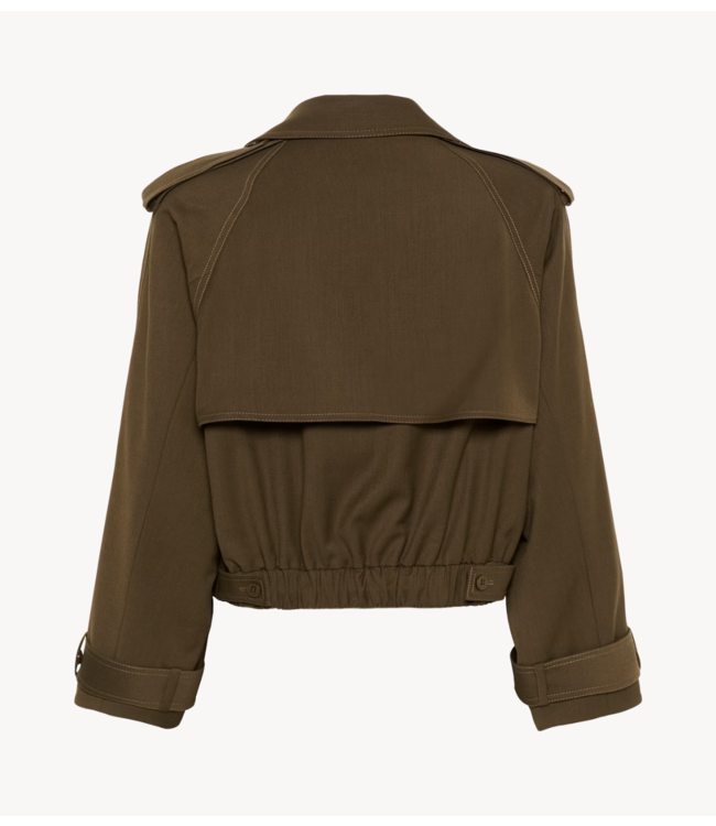 Gestuz Jacket GZedina short jacket Dark Beech