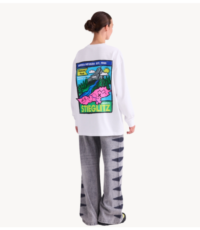 Stieglitz Top Florino Skate Longsleeve White