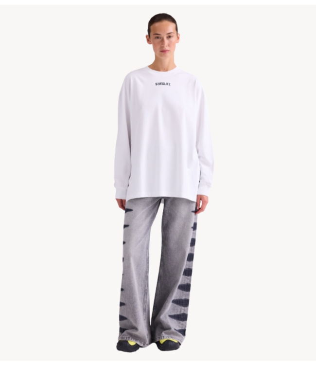 Stieglitz Top Florino Skate Longsleeve White