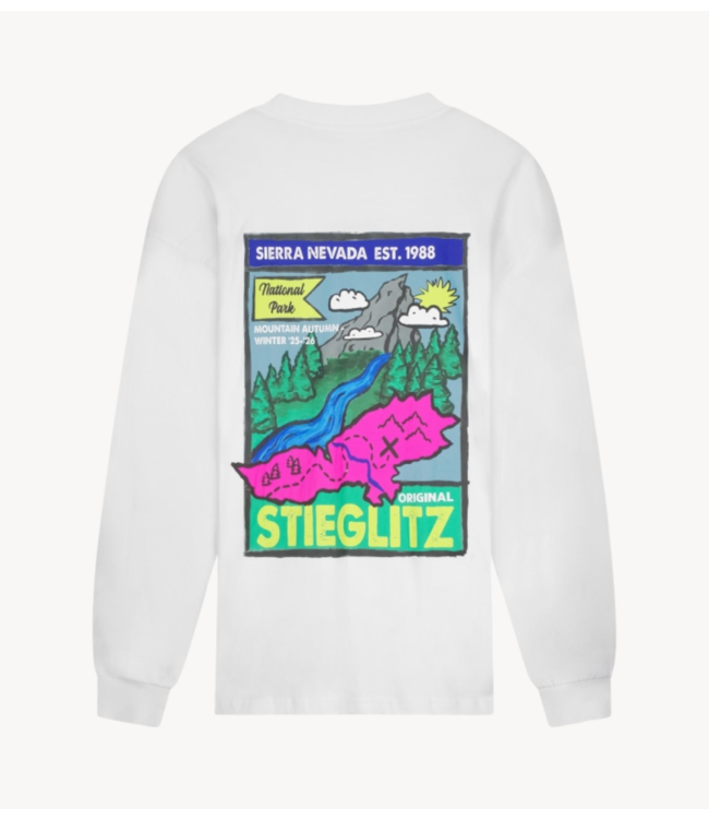 Stieglitz Top Florino Skate Longsleeve White