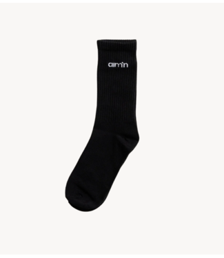 aim'n Sokken Black Aim'n Logo Socks 3-Pack
