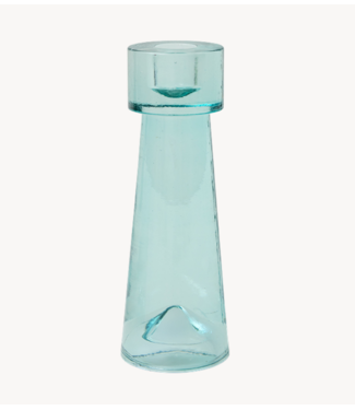 HKLIVING Kaarsenhouder Arte candle holder large, ice blue