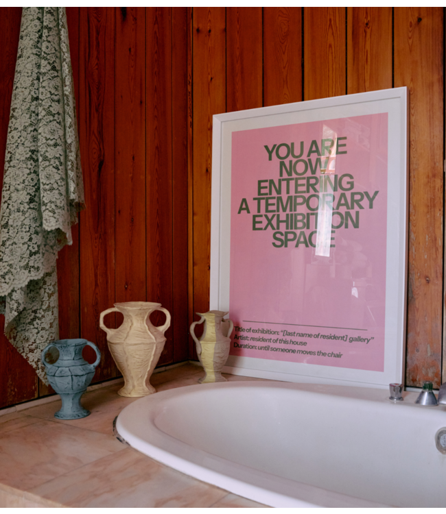 HKLIVING Wanddecoratie Framed poster, home gallery (87x4,5x118cm)