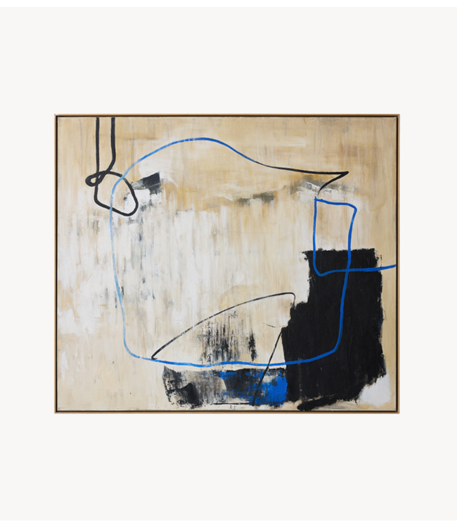 HKLIVING Wanddecoratie Framed artwork, easy elan (153x133cm)