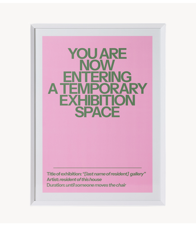 HKLIVING Wanddecoratie Framed poster, home gallery (87x4,5x118cm)