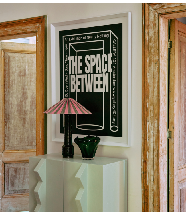 HKLIVING Wanddecoratie Framed poster, between space (87x4,5x118cm)